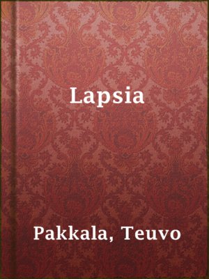cover image of Lapsia
